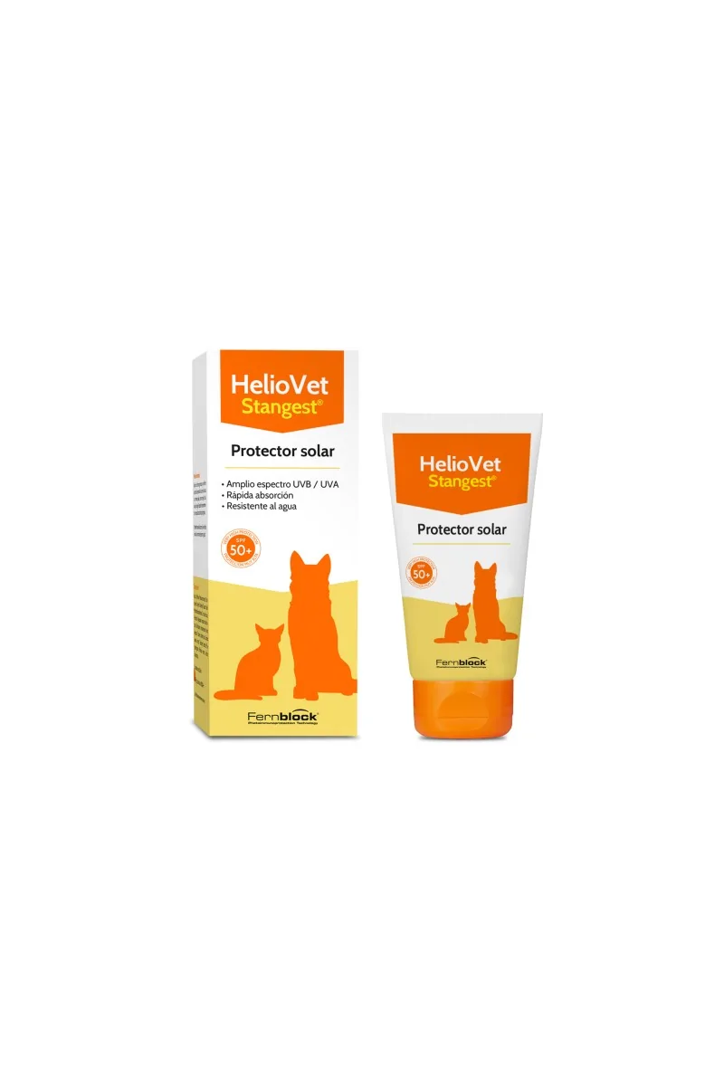 Suplementos Heliovet Fotoprotector Spf50+ Perro Gato Crema 50Ml