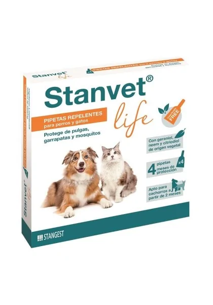 Suplementos Pipetas Stanvet Life 4Uds