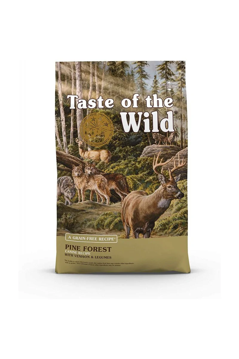 Proteinas Premium Perro Taste Canine Adult Pine Forest Venado 5,6Kg