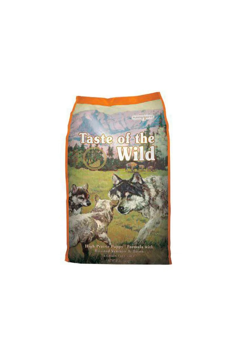 Proteinas Premium Perro Taste Canine Puppy High Prairie Bisonte 12,2Kg