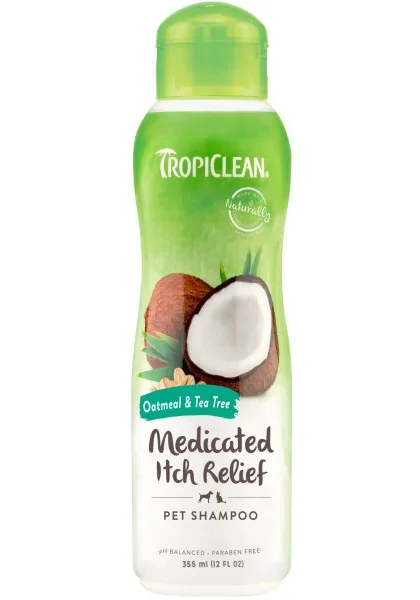 Higiene Tropiclean Champu Para Aliviar Picor Avena Y Arbol Te 355Ml