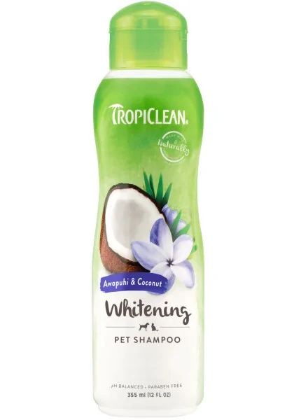 Higiene Tropiclean Champu Pelo Blanco Flor Awapuhi Coco 355Ml