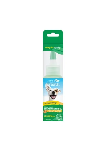 Higiene Tropiclean Fresh Breath Gel Dental Cacahuete Perro 59Ml