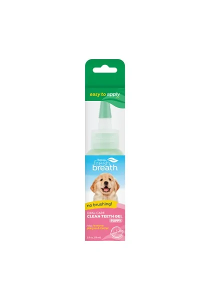 Higiene Tropiclean Fresh Breath Gel Dental Sin Cepillado Cachorros