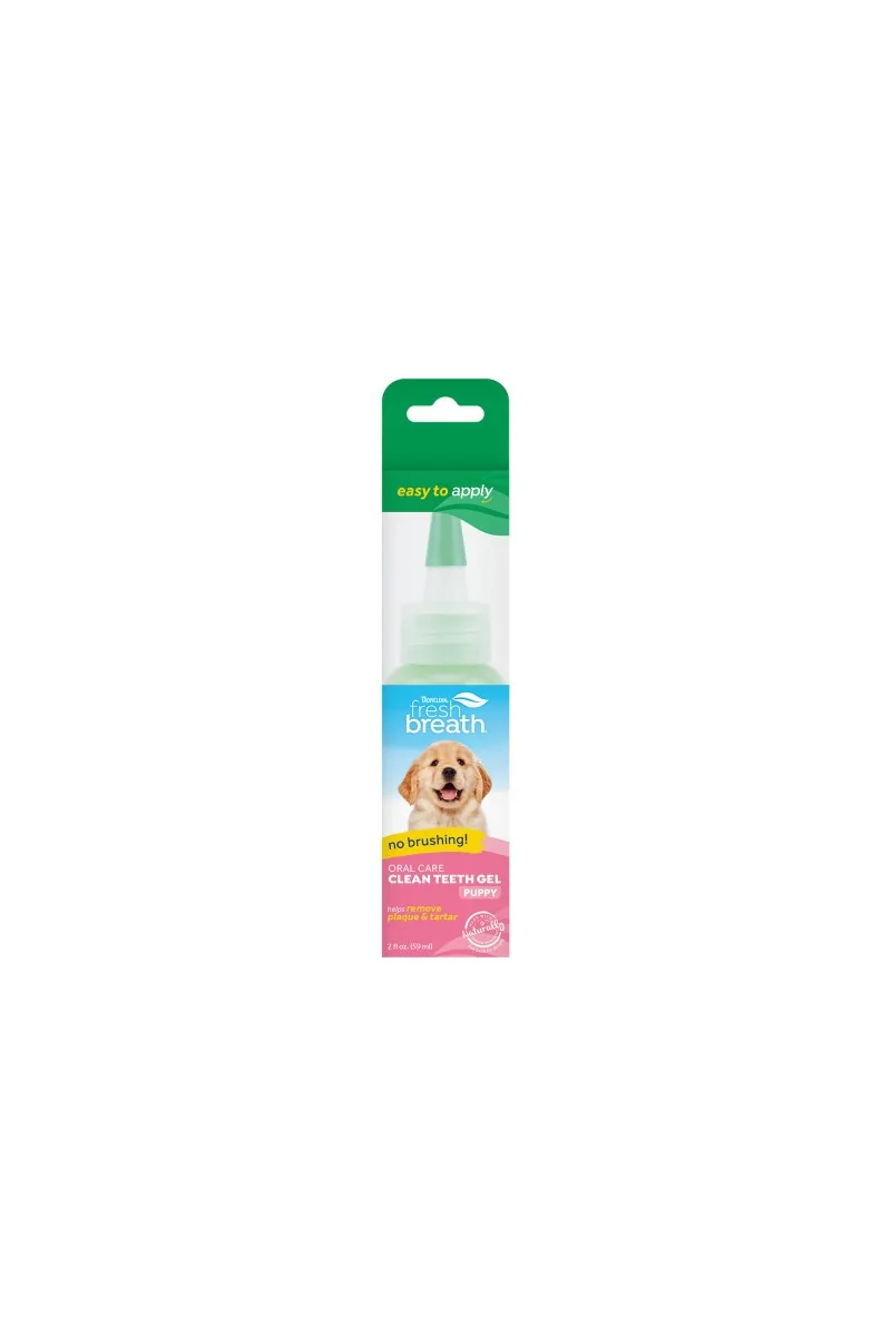 Higiene Tropiclean Fresh Breath Gel Dental Sin Cepillado Cachorros