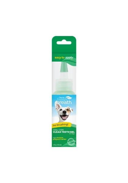 Higiene Tropiclean Fresh Breath Gel Dental Sin Cepillado Perro 59Ml