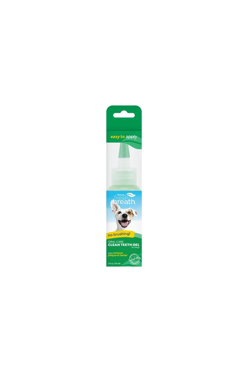 Higiene Tropiclean Fresh Breath Gel Dental Sin Cepillado Perro 59Ml