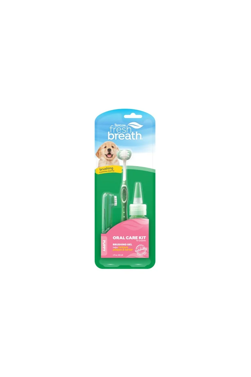 Higiene Tropiclean Fresh Breath Kit Higiene Dental Para Cachorros