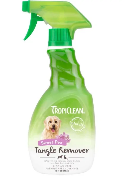 Higiene Tropiclean Spray Desenredante Guisante Dulce 473Ml