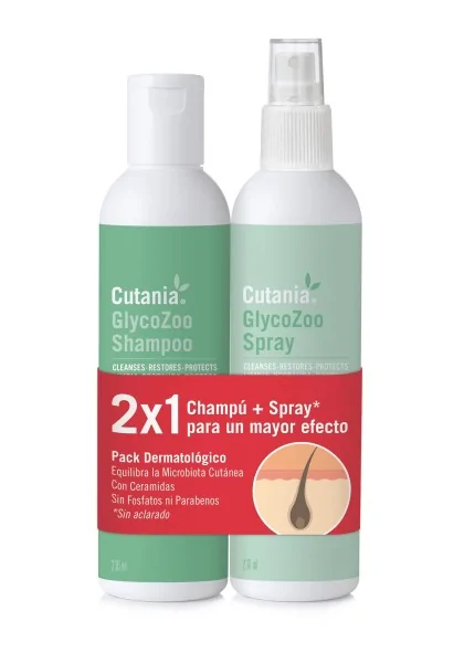 Cutania Glycozoo Pack Champu 355Ml+Spray 236Ml