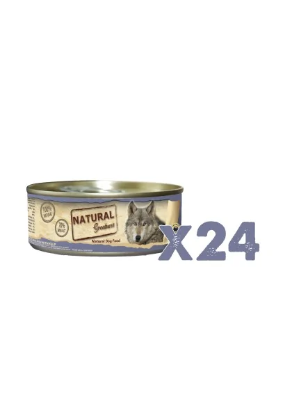 Comida Natural Greatness Perro Pescado de Mar con Kelp 156 g