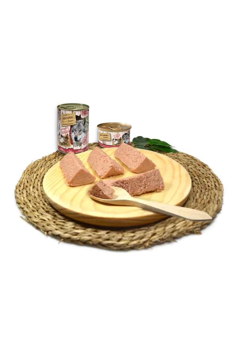 Comida Natural Greatness Perro Receta Monoproteica de Pollo 400 g