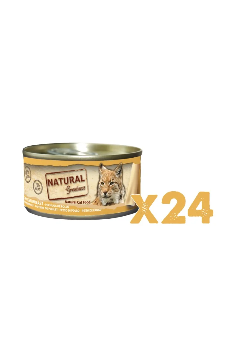 Comida Premium Para Gatos Con Pechuga de pollo 70 g