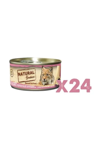 Comida Premium Para Gatos Con Filete de Atún y Gambas 70 g