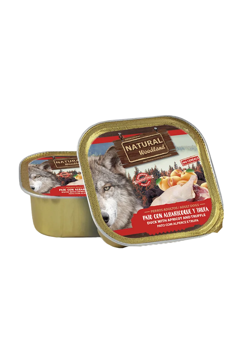 Comida Natural Woodland Perro Con Ganso y Trufa 150 g