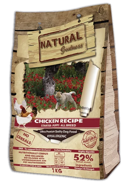 Pienso Chicken Recipe Natural Greatness  Perro Receta de Pollo 2 kg