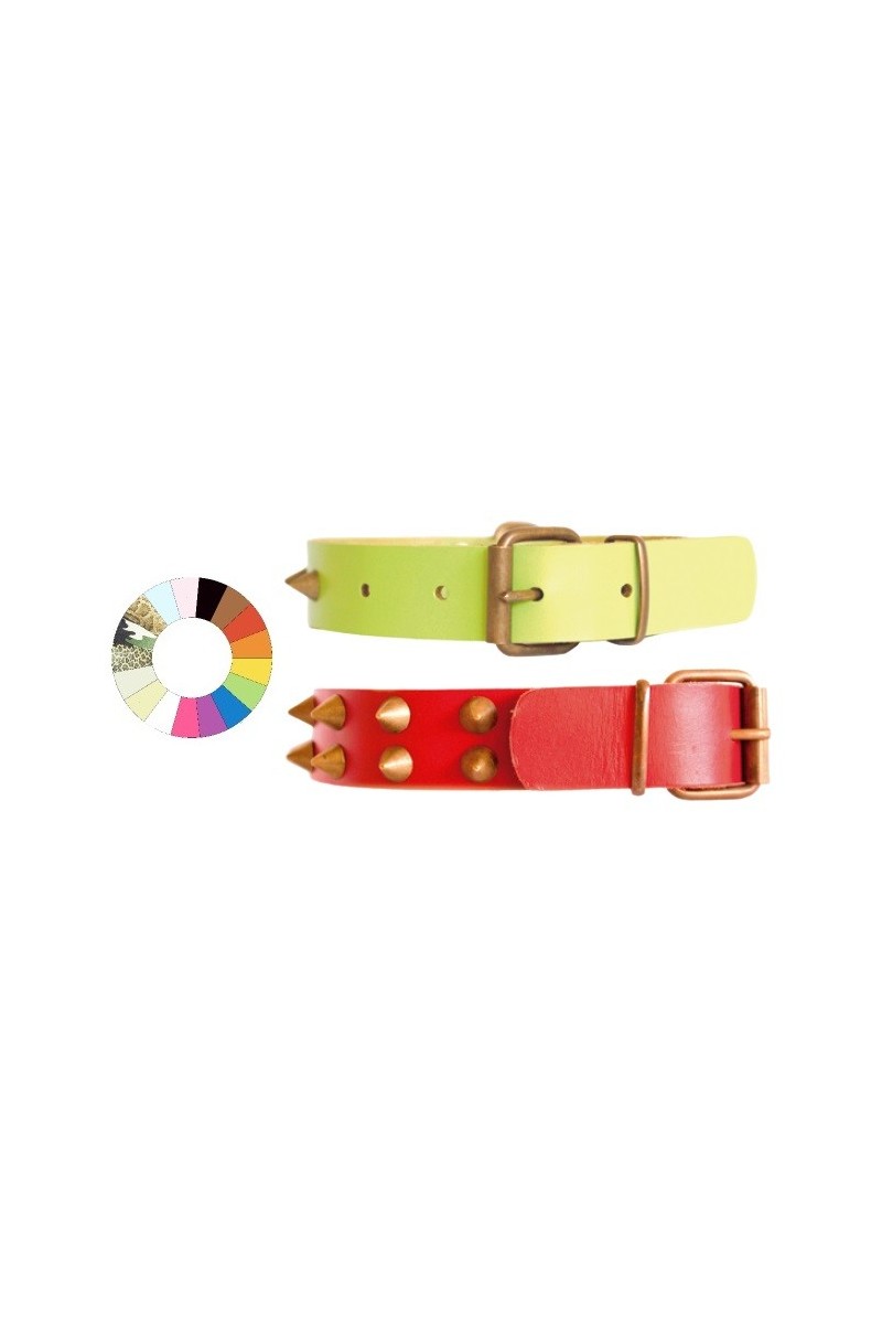 Collares Perro  Collar Leather Class Co1F VL 34-43 L500 A30