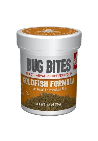 Comida Gránulos Peces Fluval Bug Bites Agua Fría Gránulos 45g Gránulos