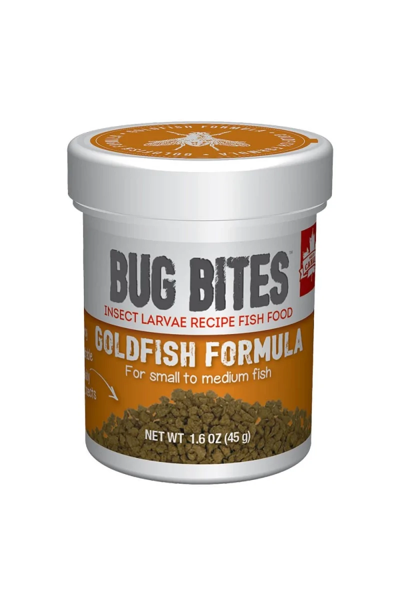 Comida Gránulos Peces Fluval Bug Bites Agua Fría Gránulos 45g Gránulos