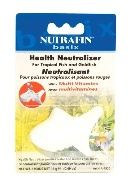 Comida Pack Peces Nutrafin Bloque Neutralizador Agua Fría Pack