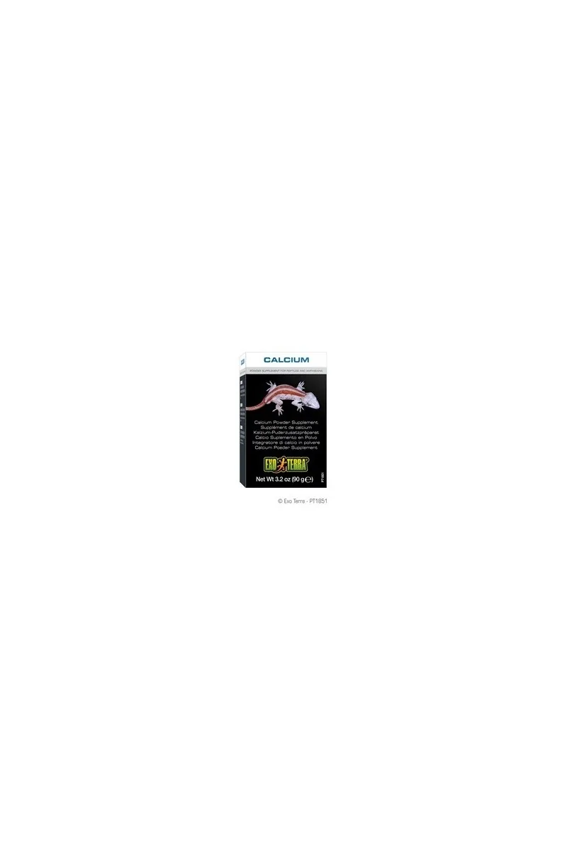 Comida Polvo Reptiles Exo Terra Calcio en Polvo 90g