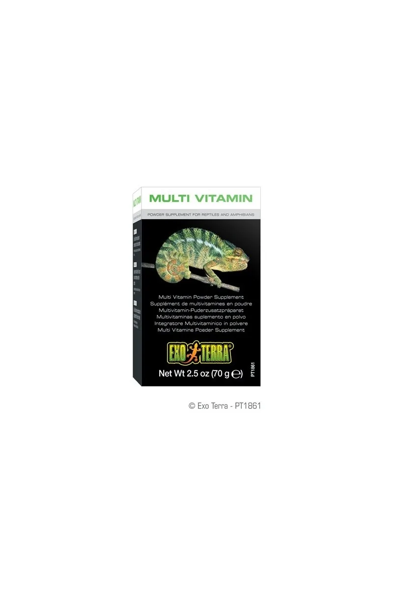 Comida Caja Reptiles Exo Terra Multivitamínico 70g