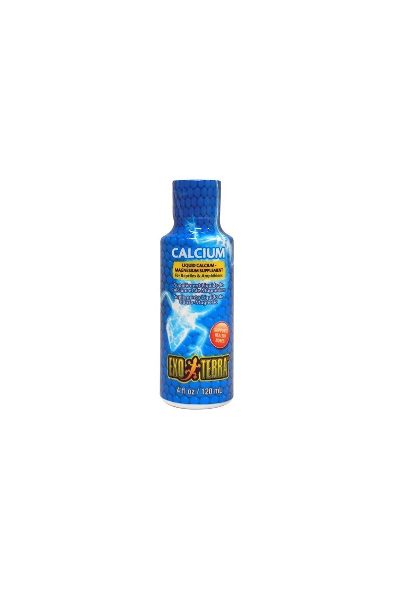 Comida Caja Reptiles Exo Terra Calcio Líquido 120ml