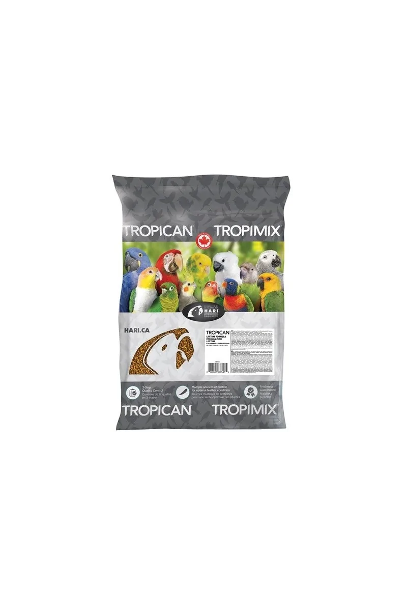 Comida Premium Pajaros Tropican Mantenimiento 4mm 11,34kg