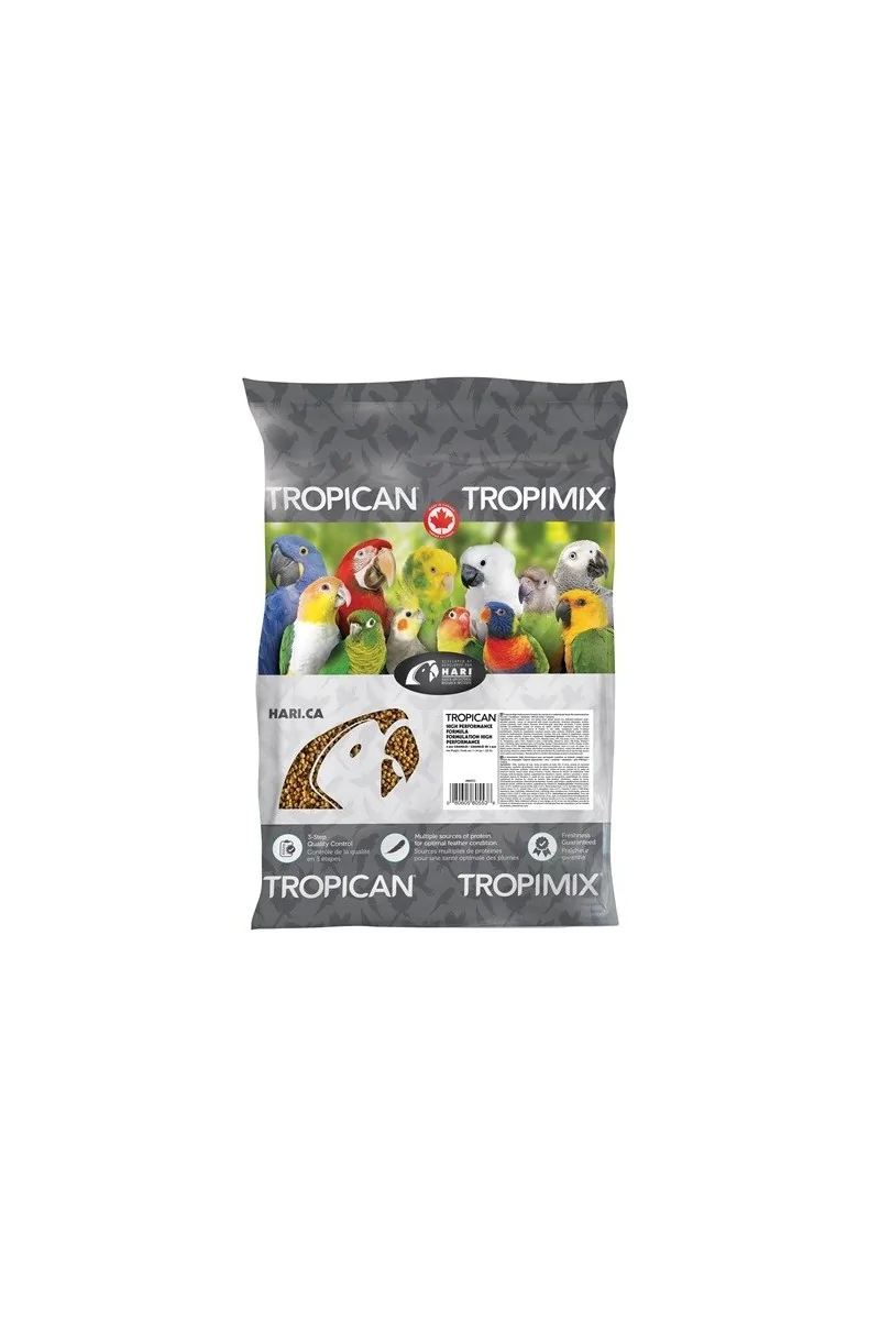 Comida Premium Pajaros Tropican Alta Energía 4mm 11,34kg