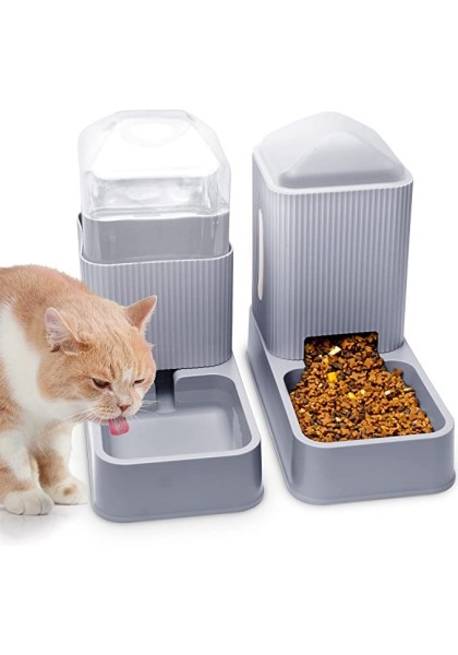 Alimentador automático de Comida y dispensador de Agua para Gatos y Perros