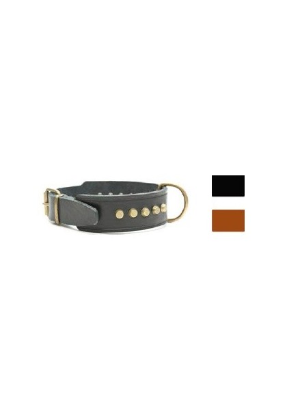 Collares Perro  Collar Leather Bull Co1F NG 30-39 L450 A40