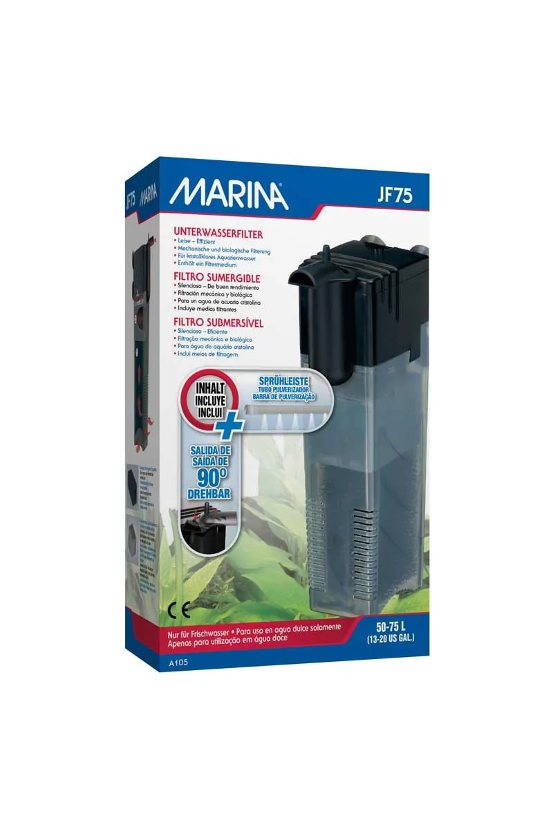 Filtros Acuarío Marina Jet Flo 75 400L/H