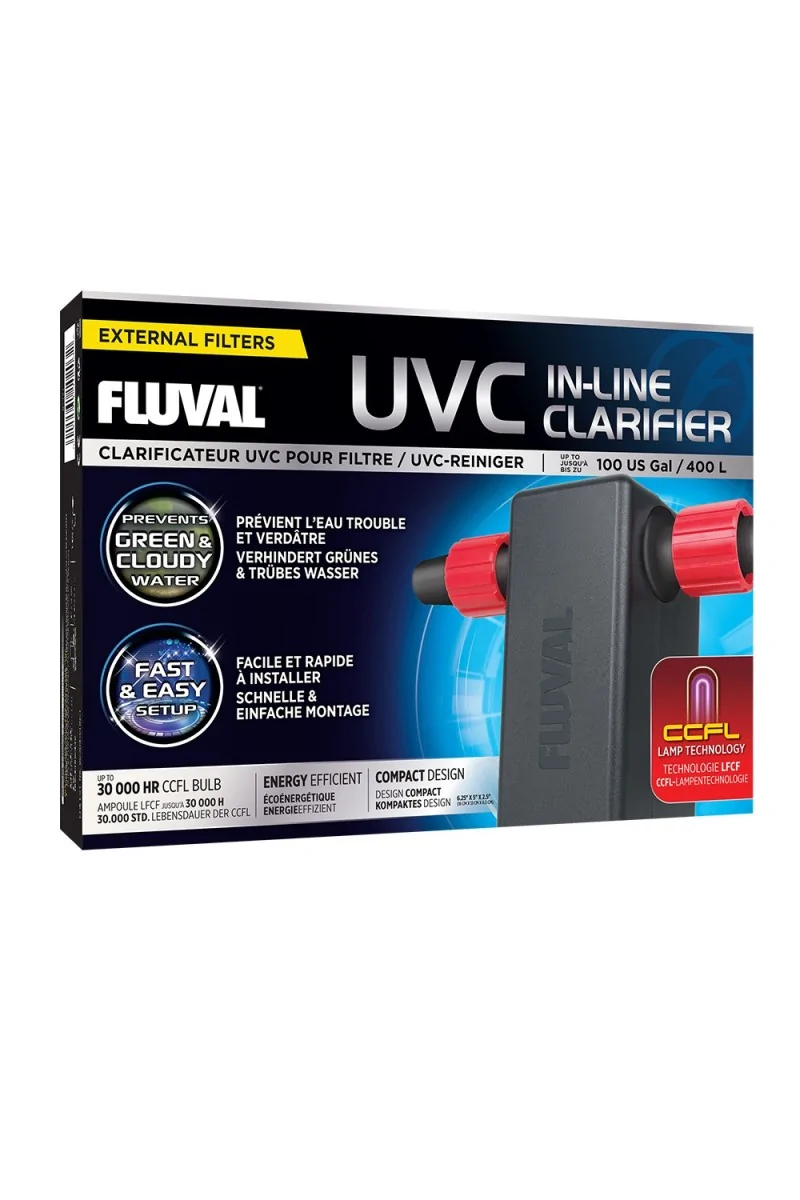 Filtros Acuarío Fluval Clarificador Uvc