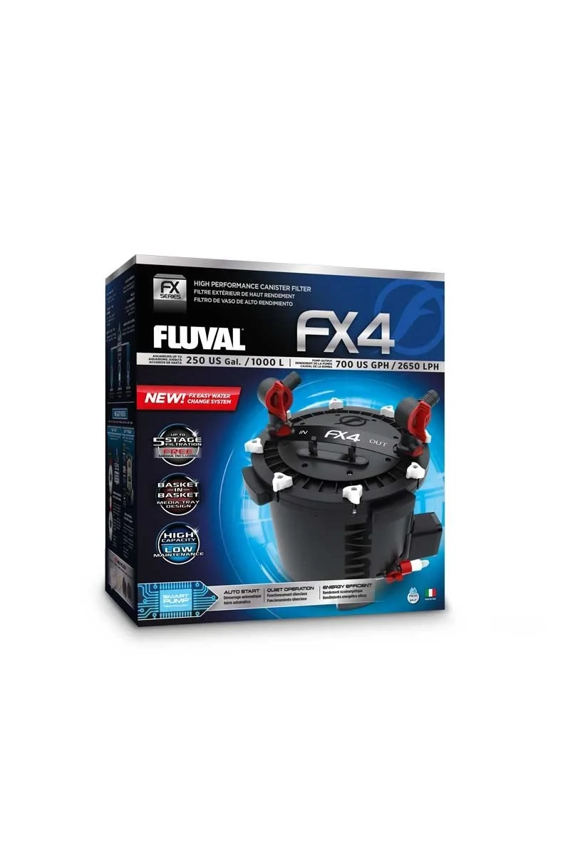 Filtros Acuarío Fluval Filtro Externo Fx4 1000L