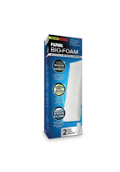 Filtros Acuarío Fluval Bio-Foam 207/307 2Uds