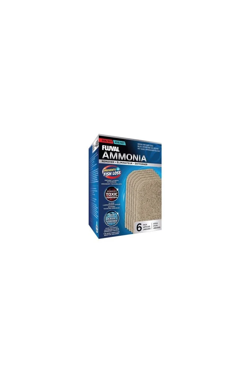 Filtros Acuarío Fluval Almohadilla Elimina Amoniaco 307/407 6Uds