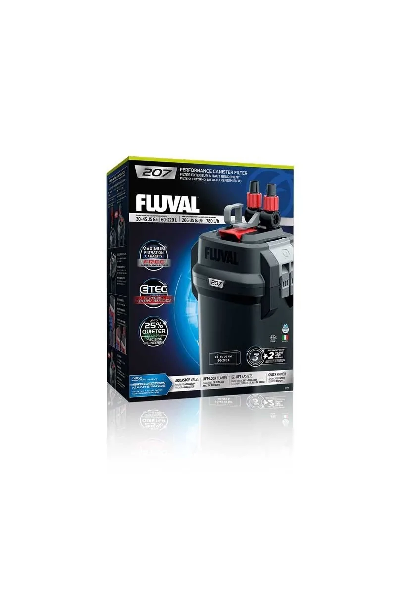 Filtros Acuarío Fluval Filtro Externo 207 220L