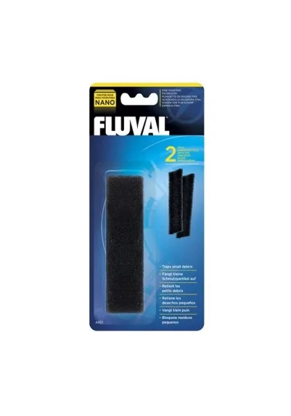 Filtros Acuarío Fluval Nano Foamex Fino 2Uds