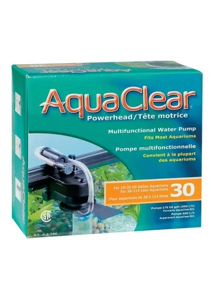 Bombas De Agua Acuario Aquaclear 30 Power Head   7,11cm*16,51cm*15,49cm