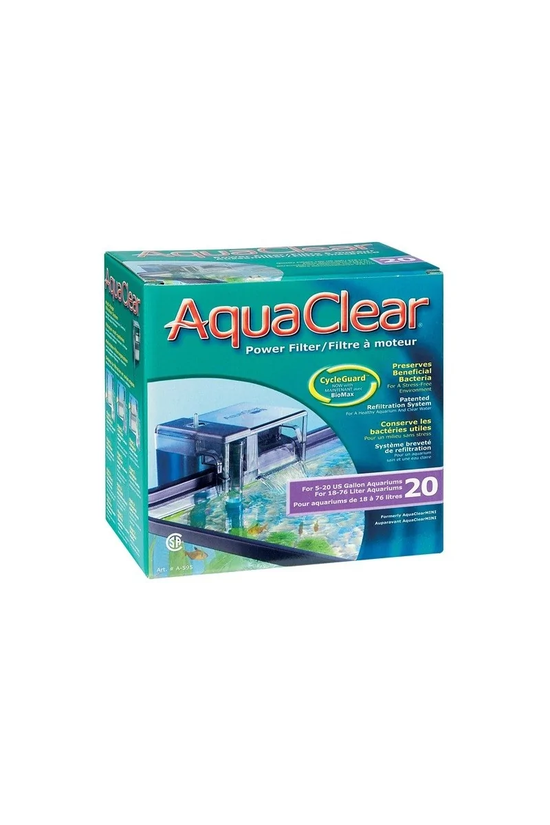 Filtros Acuarío Aquaclear 20 Filtro Mochila