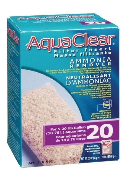 Filtros Acuarío Aquaclear 20 Eliminador De Amoniaco