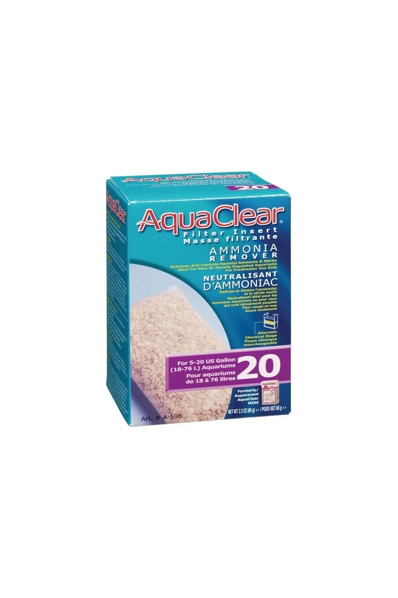 Filtros Acuarío Aquaclear 20 Eliminador De Amoniaco