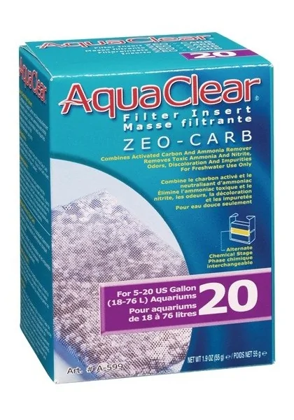 Filtros Acuarío Aquaclear 20 Zeo-Carb