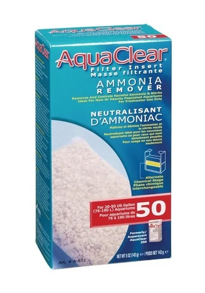 Filtros Acuario Aquaclear 50 Eliminador De Amoniaco