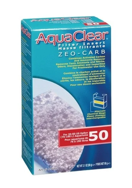 Filtros Acuario Aquaclear 50 Zeo-Carb