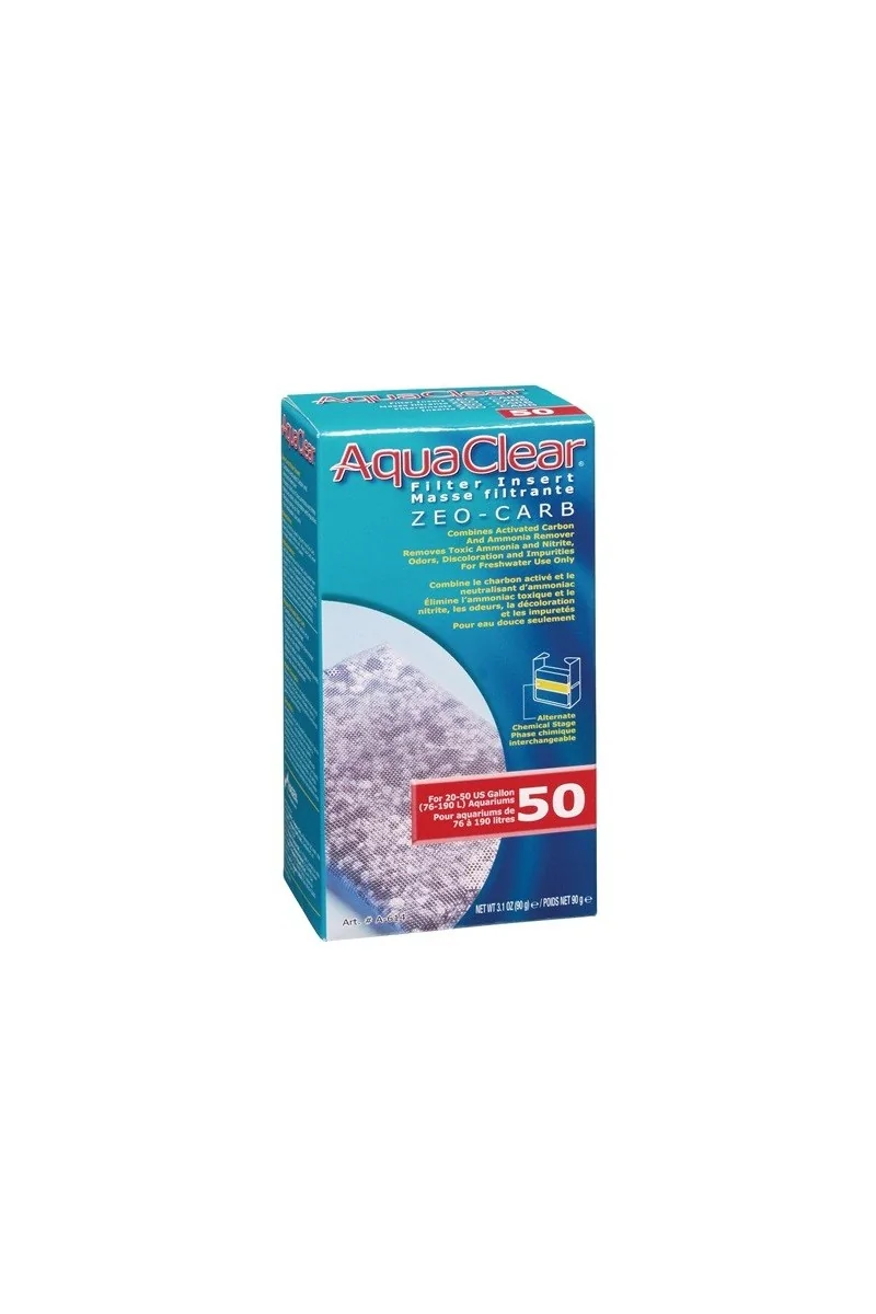 Filtros Acuario Aquaclear 50 Zeo-Carb