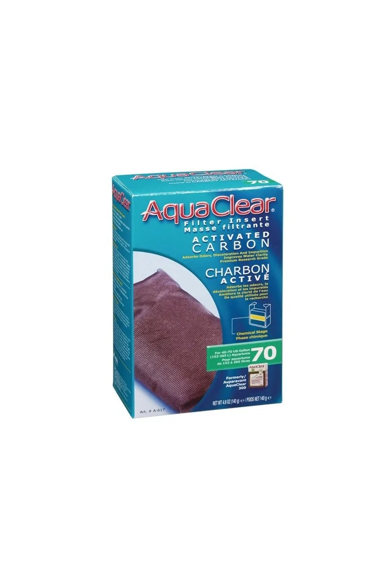 Filtros Acuario Aquaclear 70 Carbón Activado