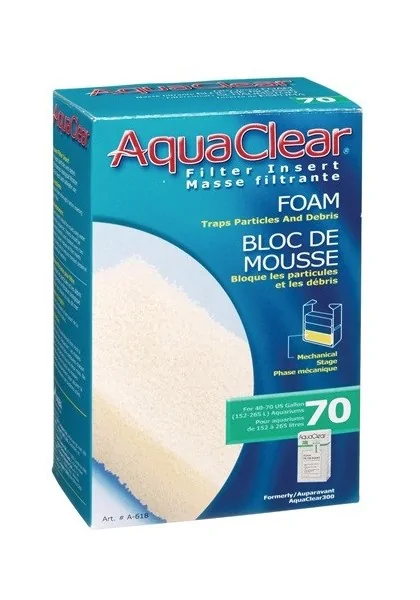 Filtros Acuario Aquaclear 70 Foamex