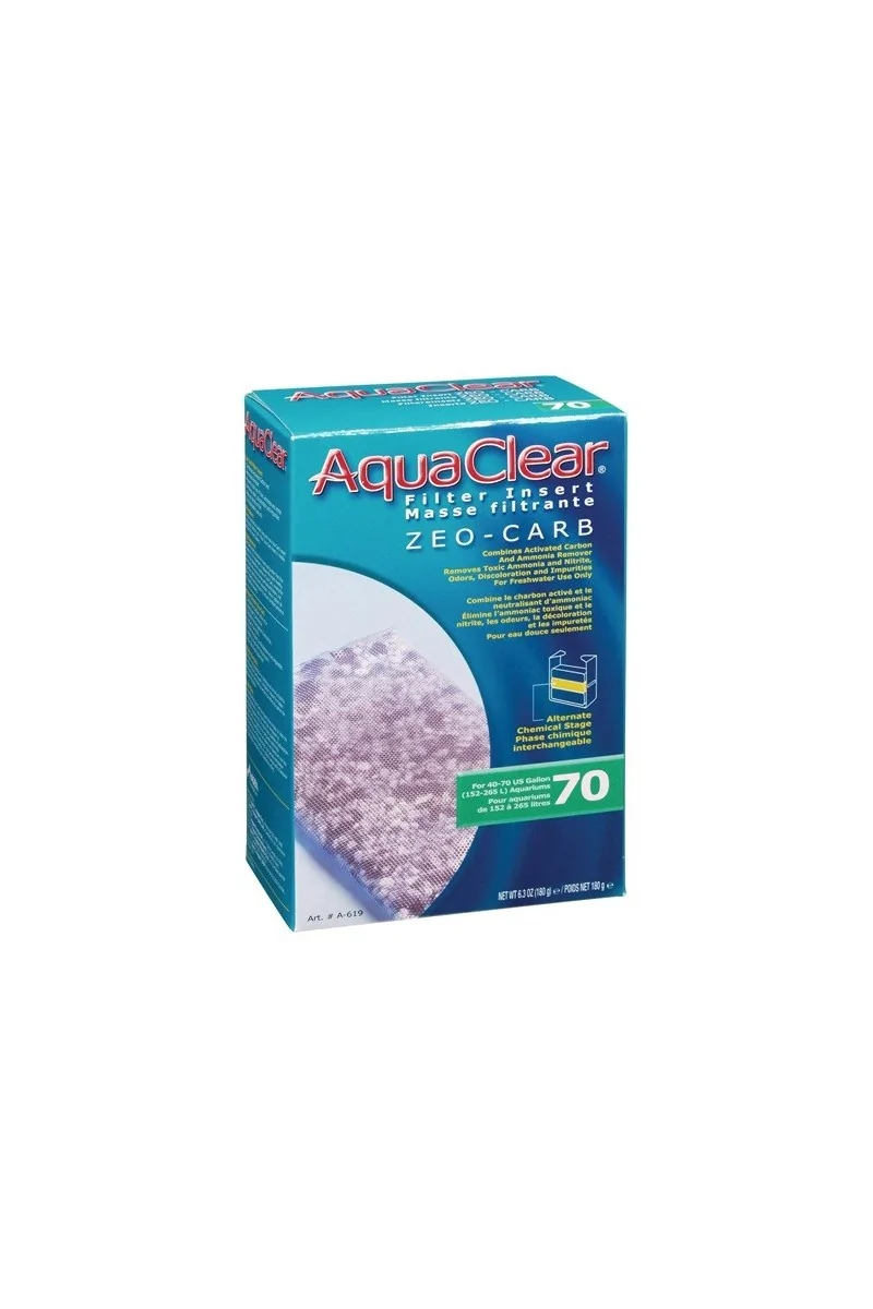 Filtros Acuario Aquaclear 70 Zeo-Carb