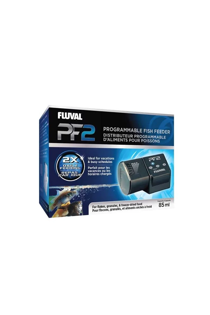 Acuario Fluval Pf2 Alimentador Programable 85Ml 7,9x12,5x9,5